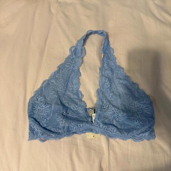 Free People Last Dance Lace Halter Bralette - Picture 3 of 5
